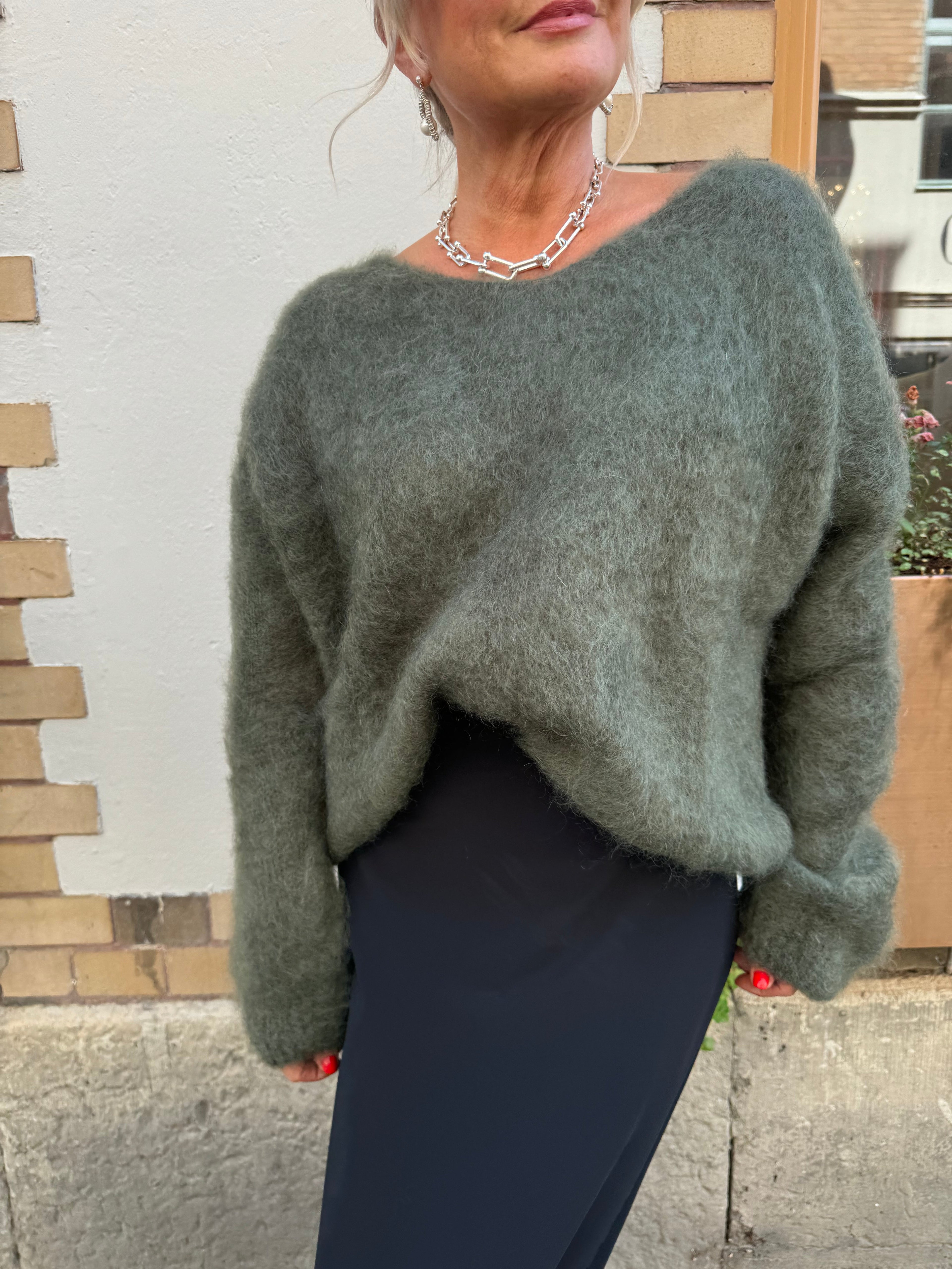 Roro Mohair Army V-Ring