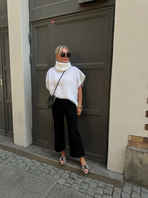 Charlotte Cropt Jeans schwarz