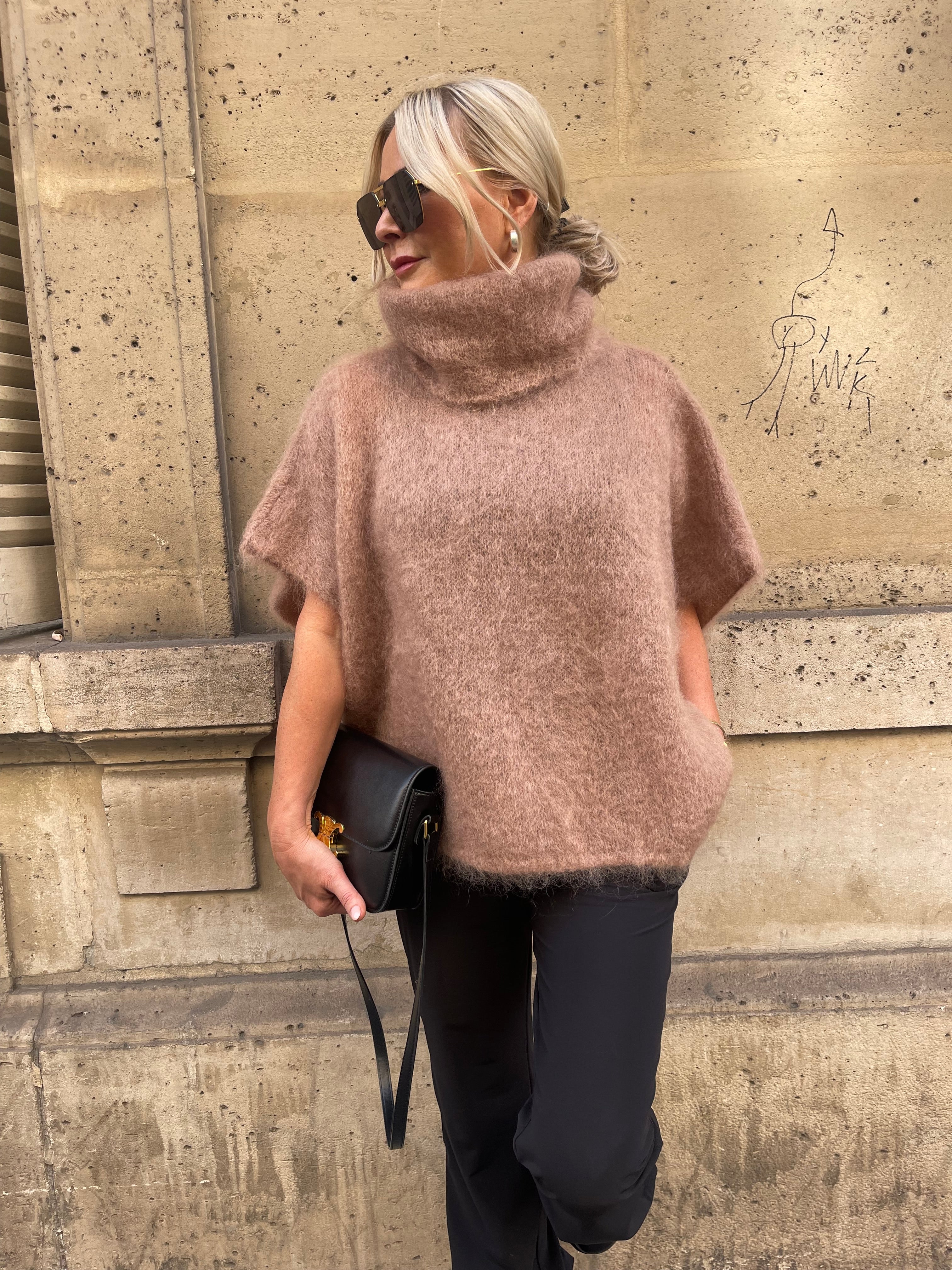 Roro Mohair Camel Polo