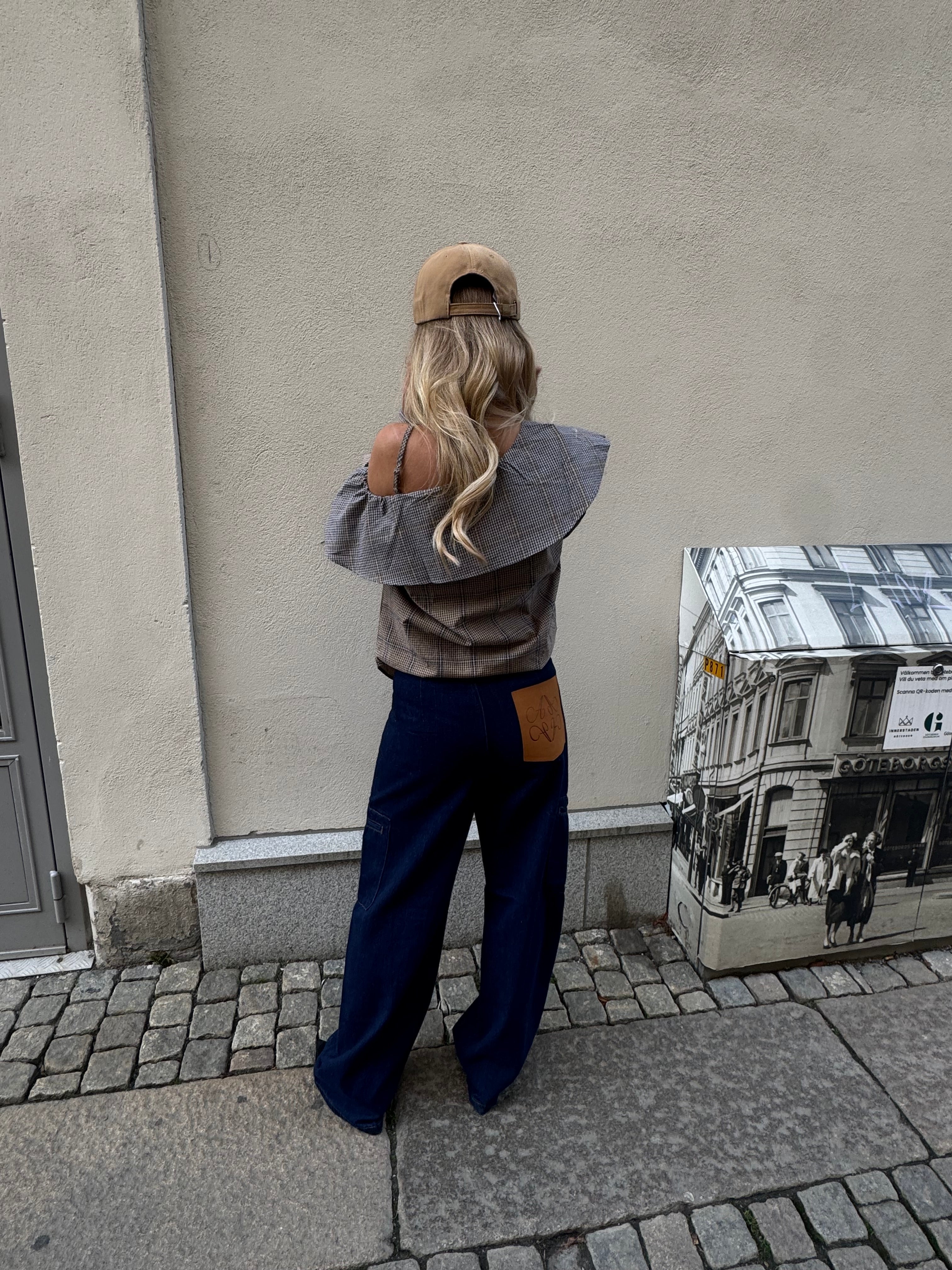 HORTENSE GEKARTE BLUSE