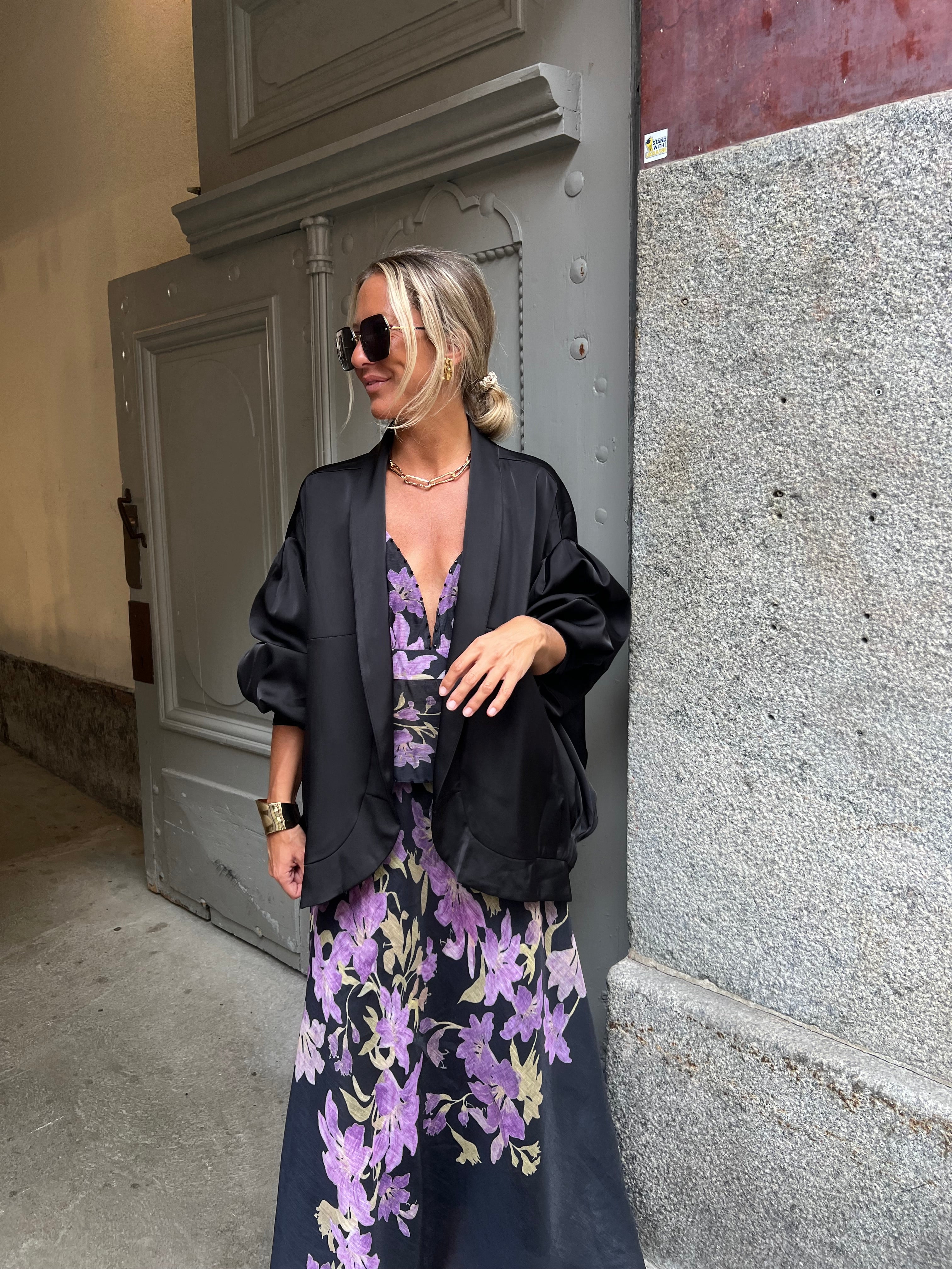 JAPANISCHER KIMONO/JACKE SCHWARZ