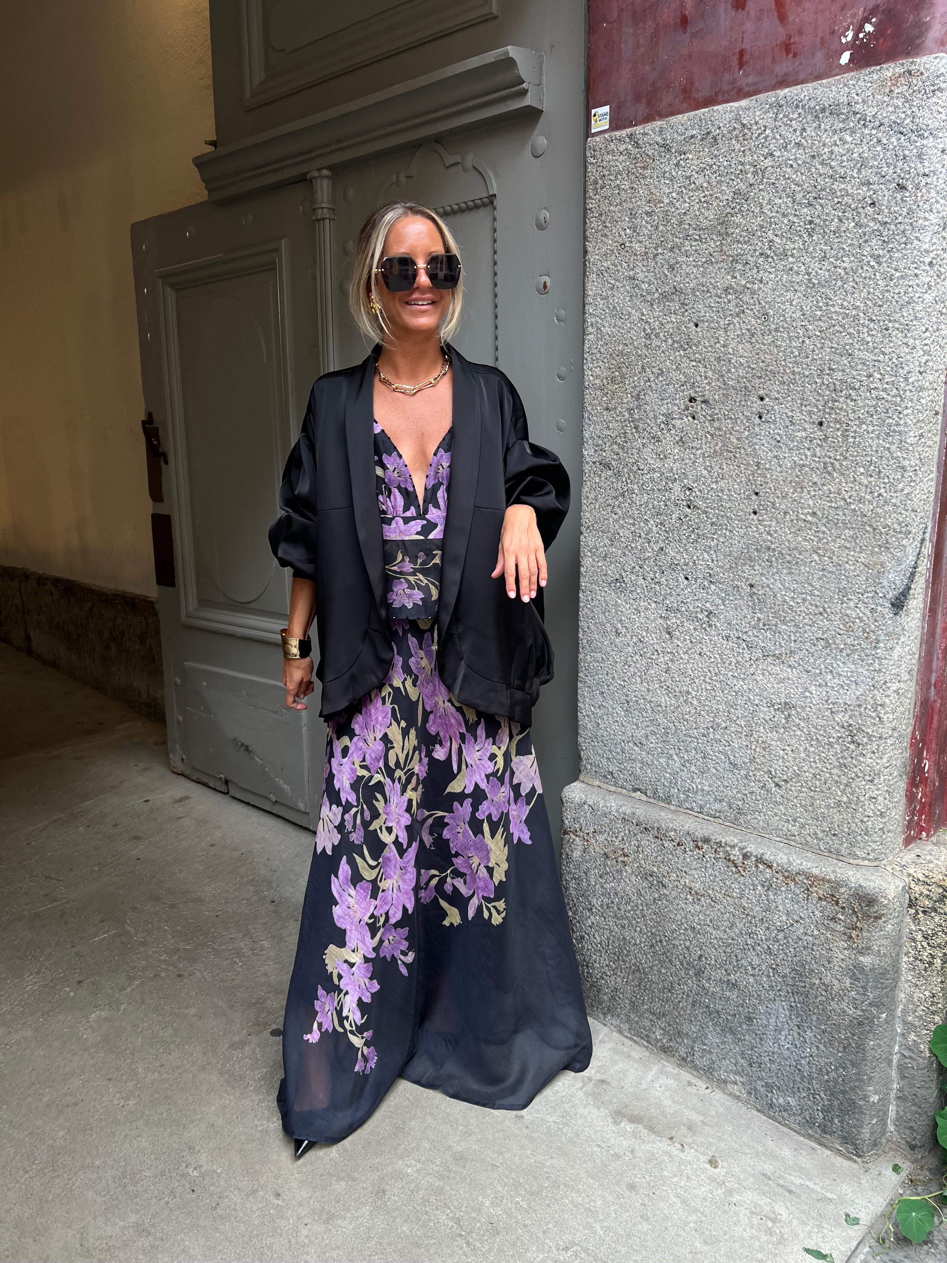 JAPANISCHER KIMONO/JACKE SCHWARZ