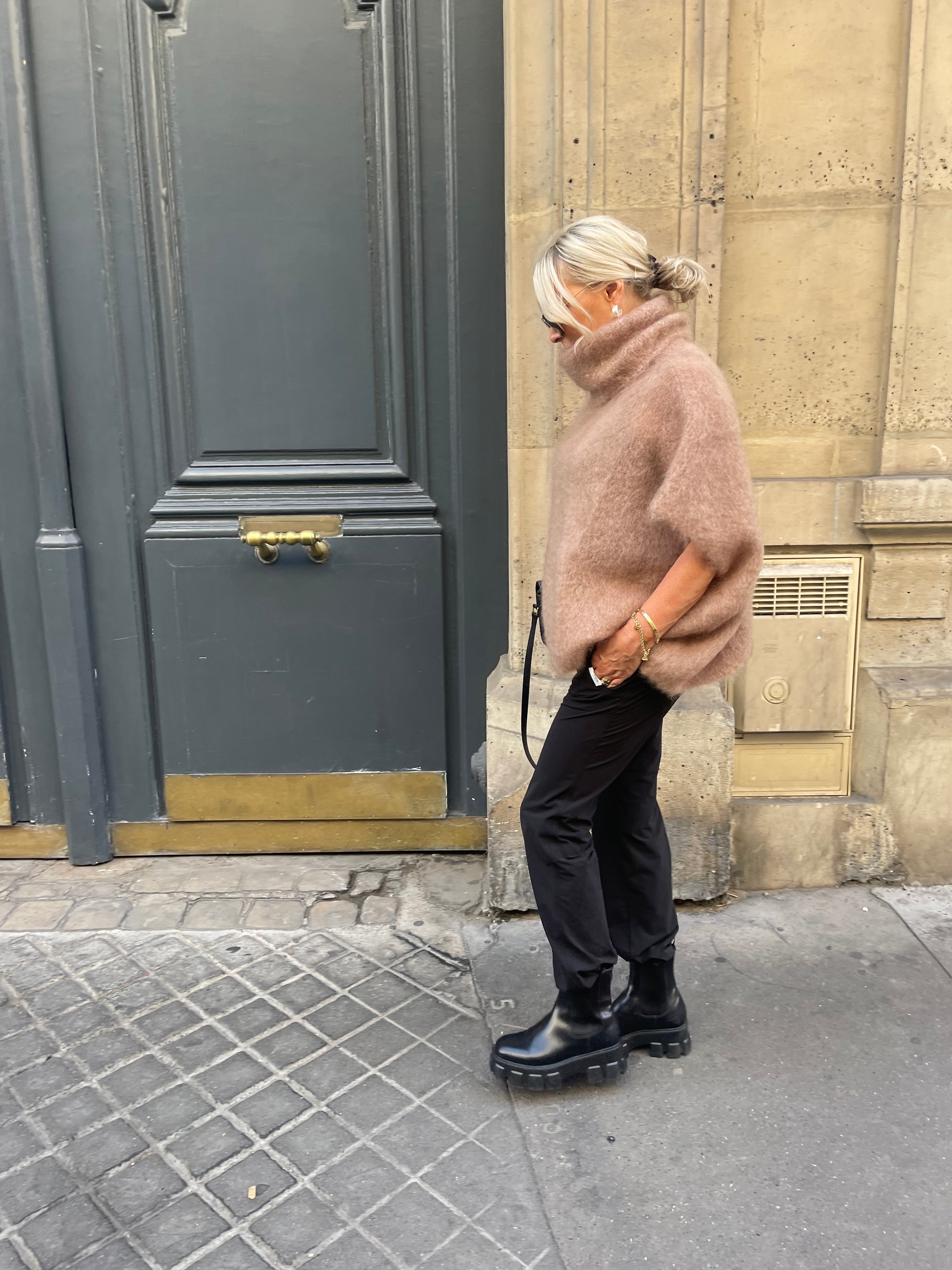 Roro Mohair Camel Polo