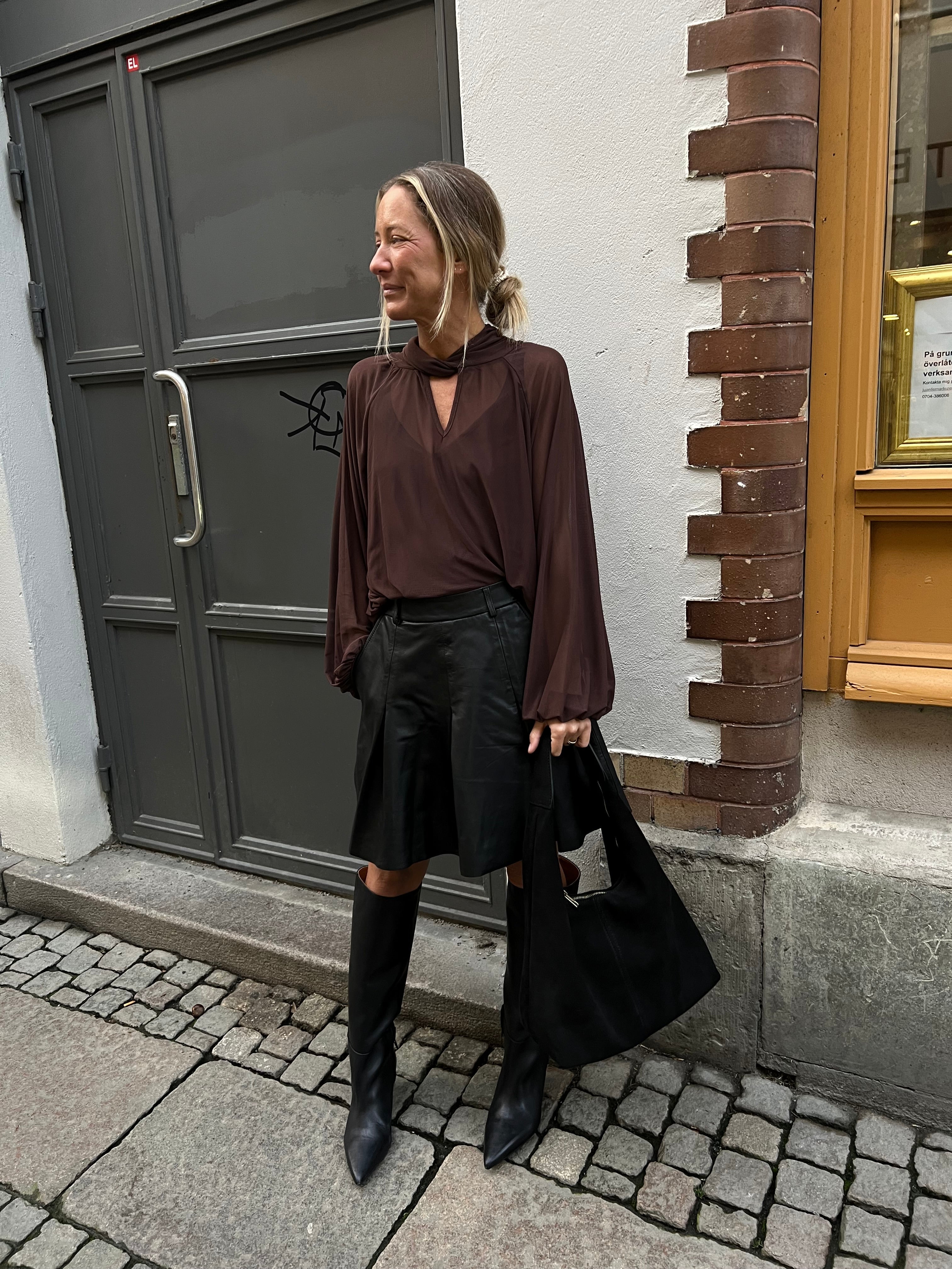 IVY-Kylie Midi-Faltenrock