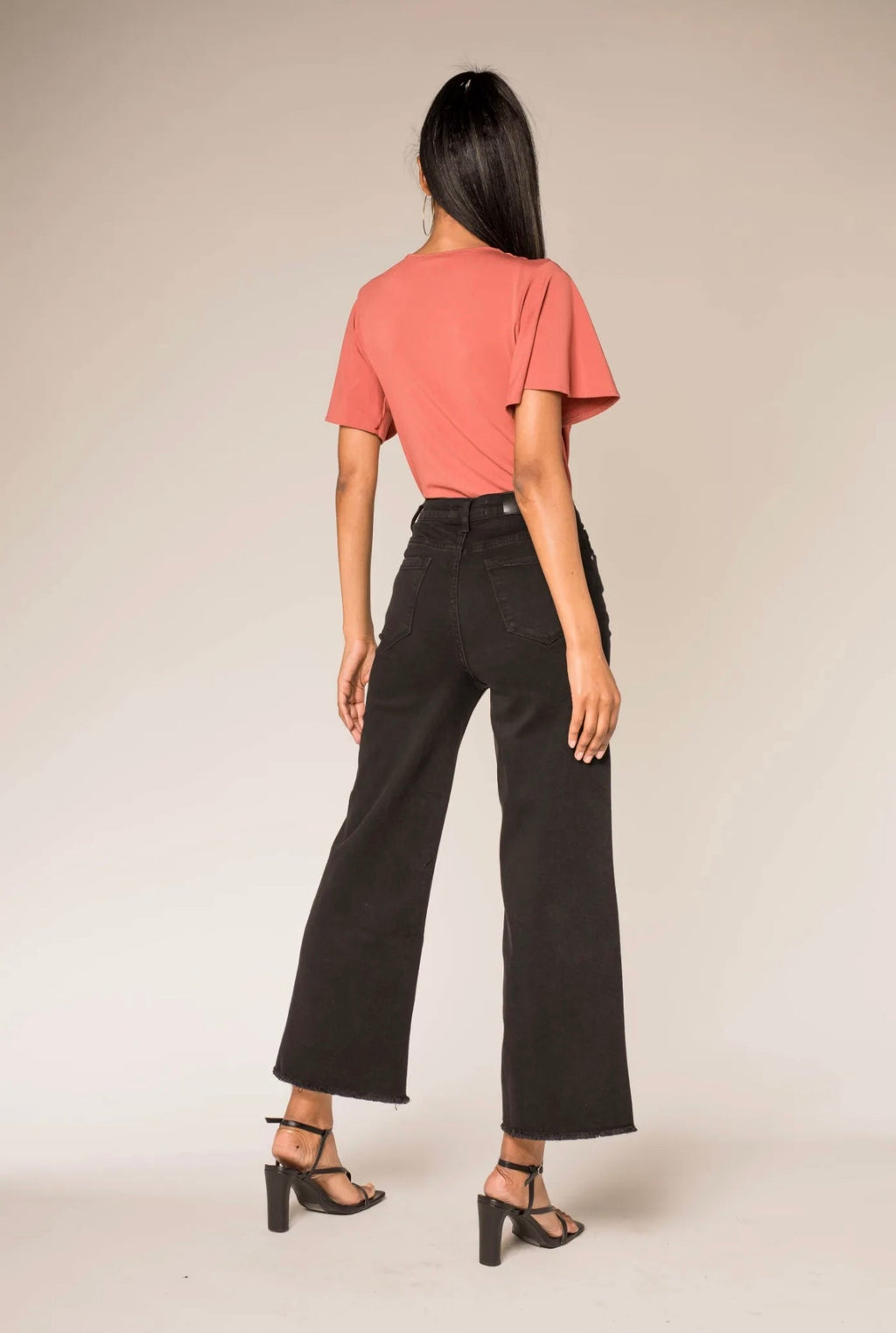 Charlotte Cropt Jeans schwarz