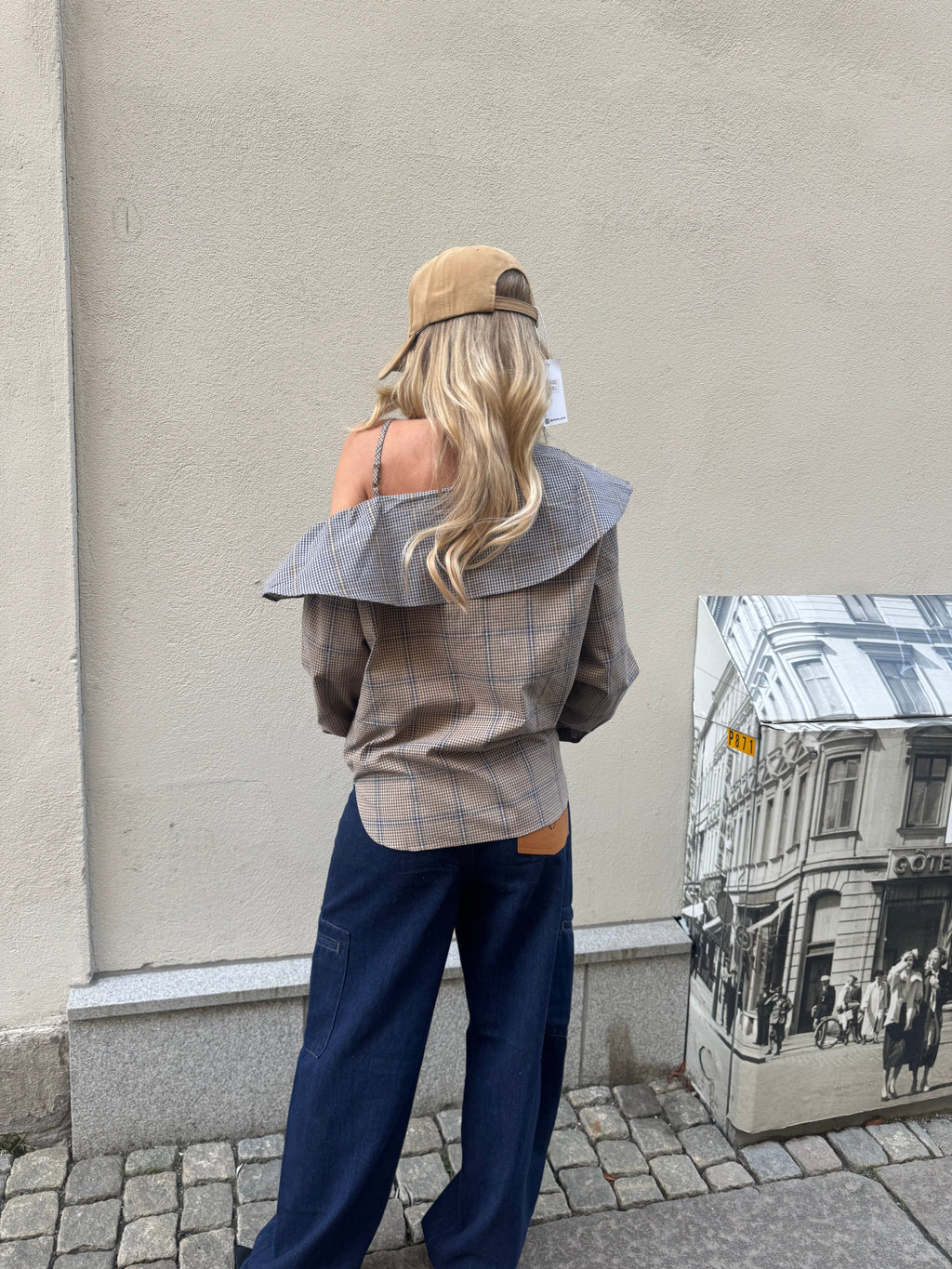 HORTENSE GEKARTE BLUSE