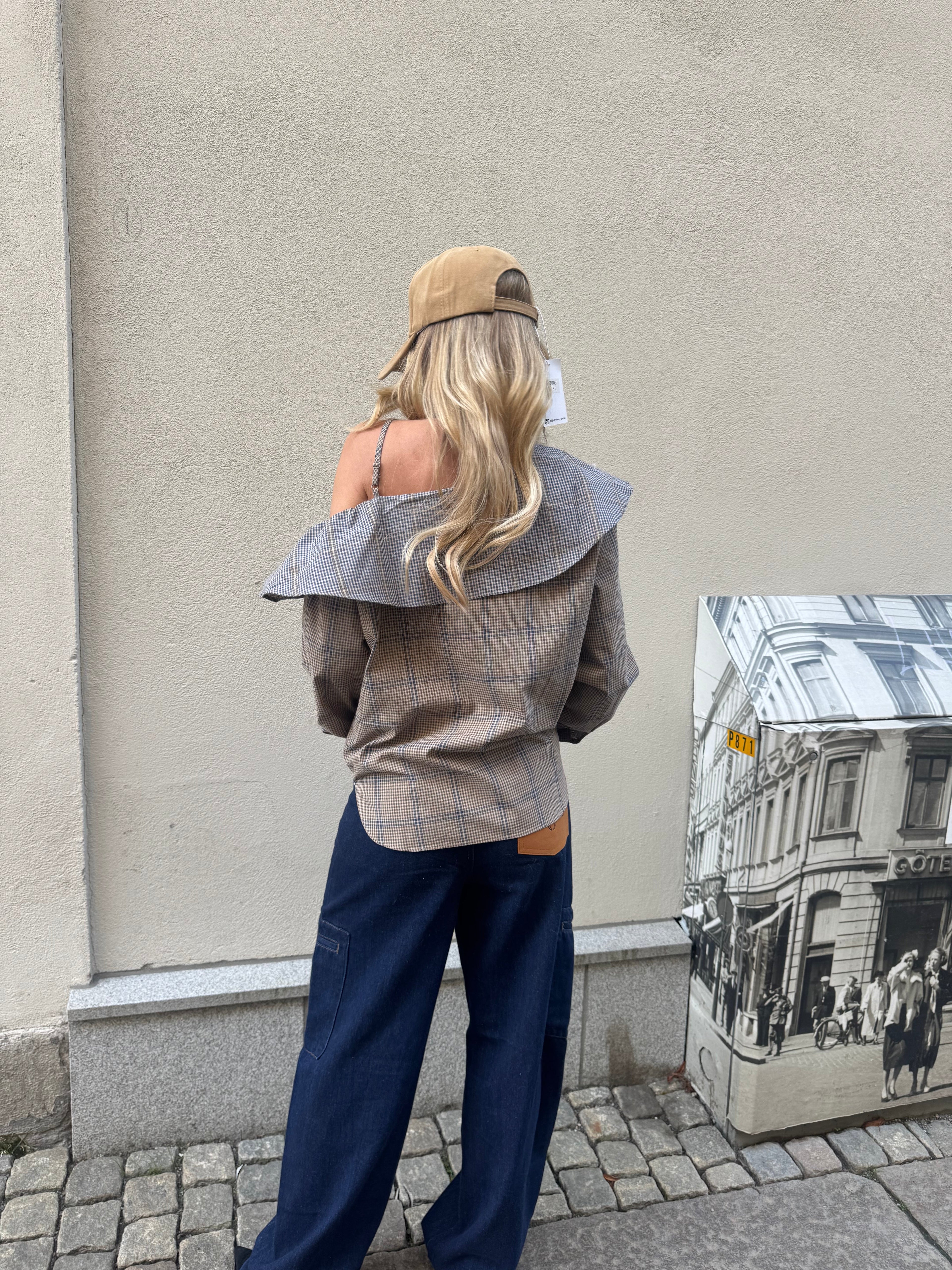 HORTENSE GEKARTE BLUSE