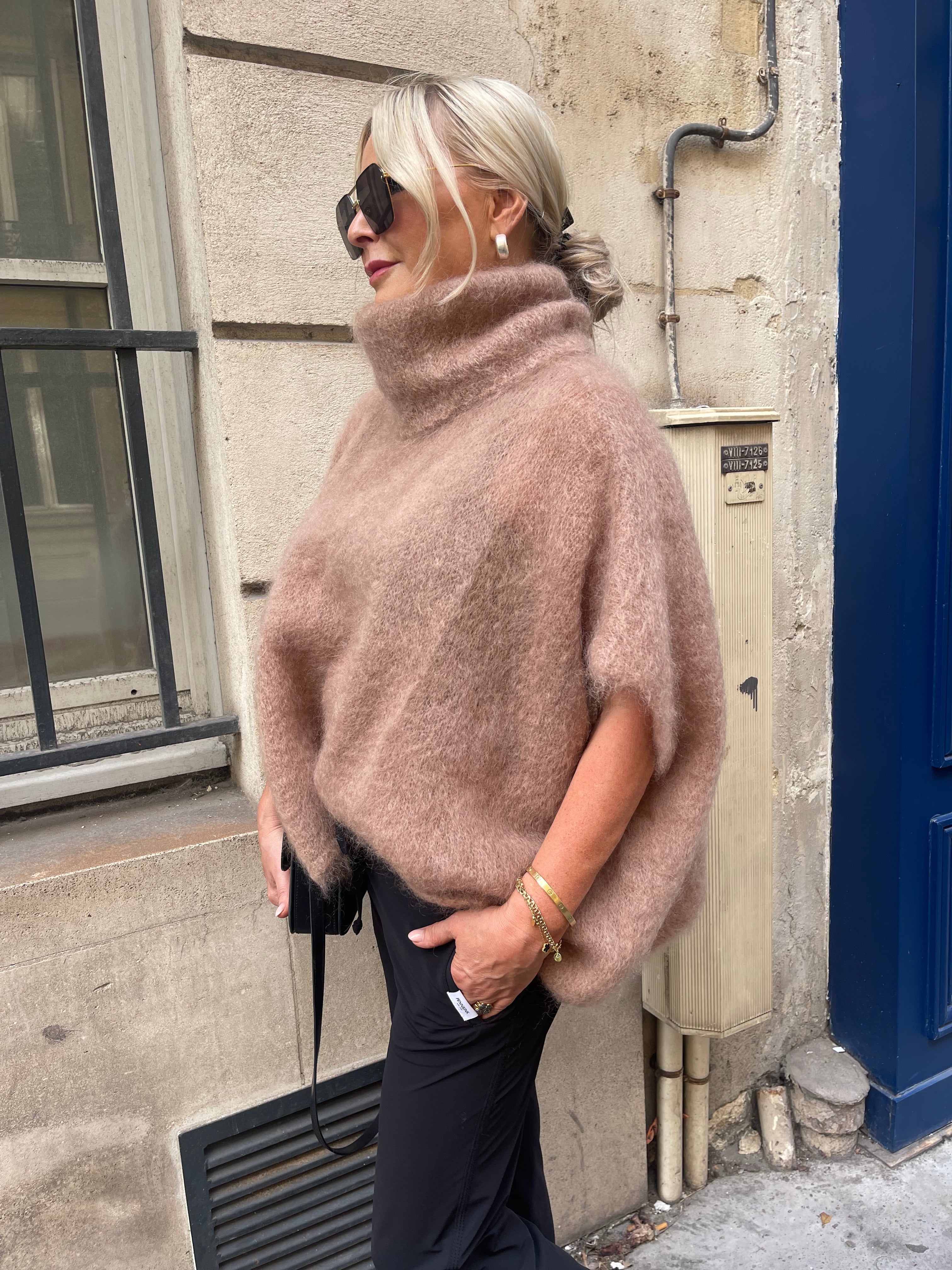 Roro Mohair Camel Polo