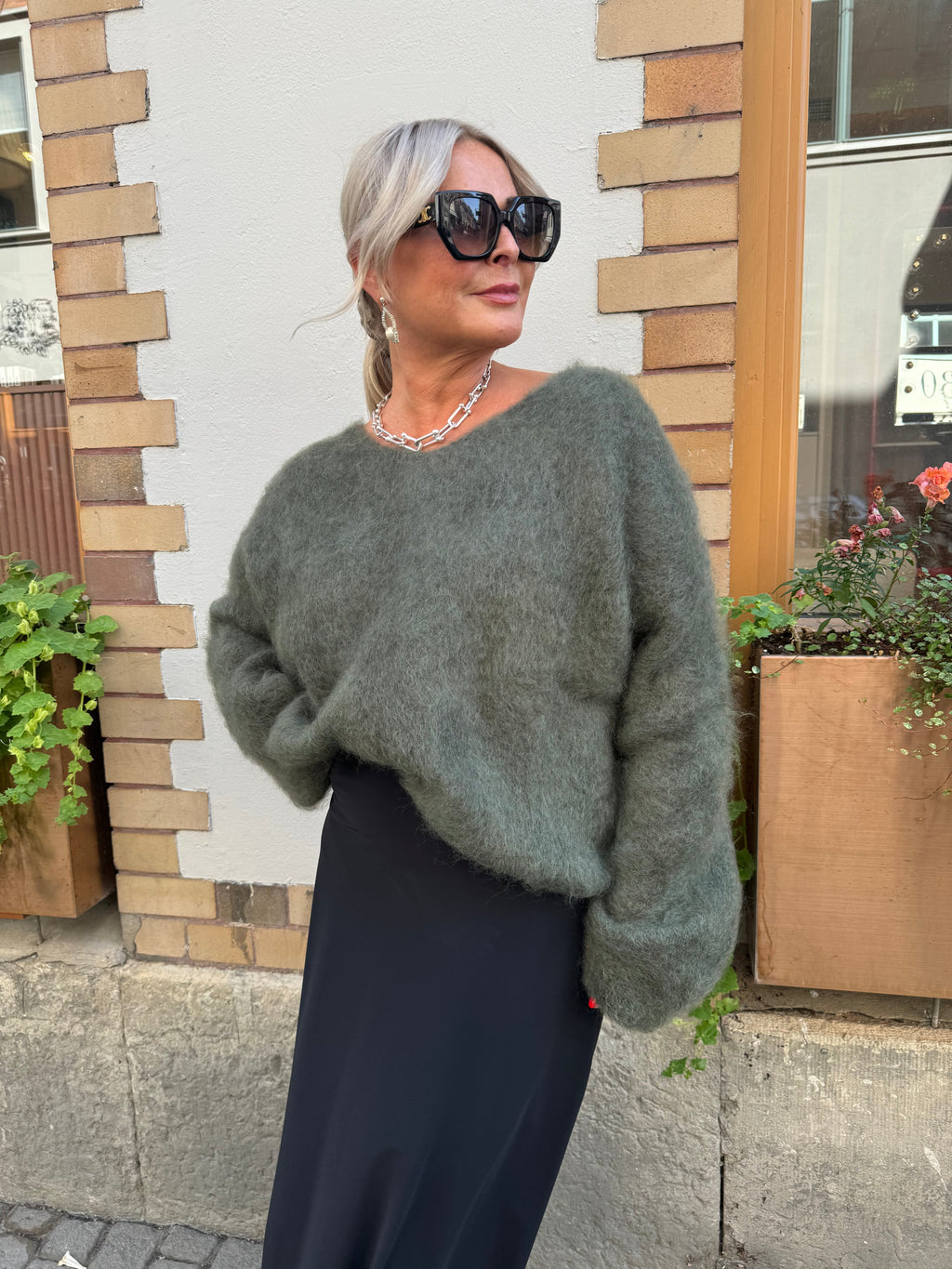 Roro Mohair Army V-Ring