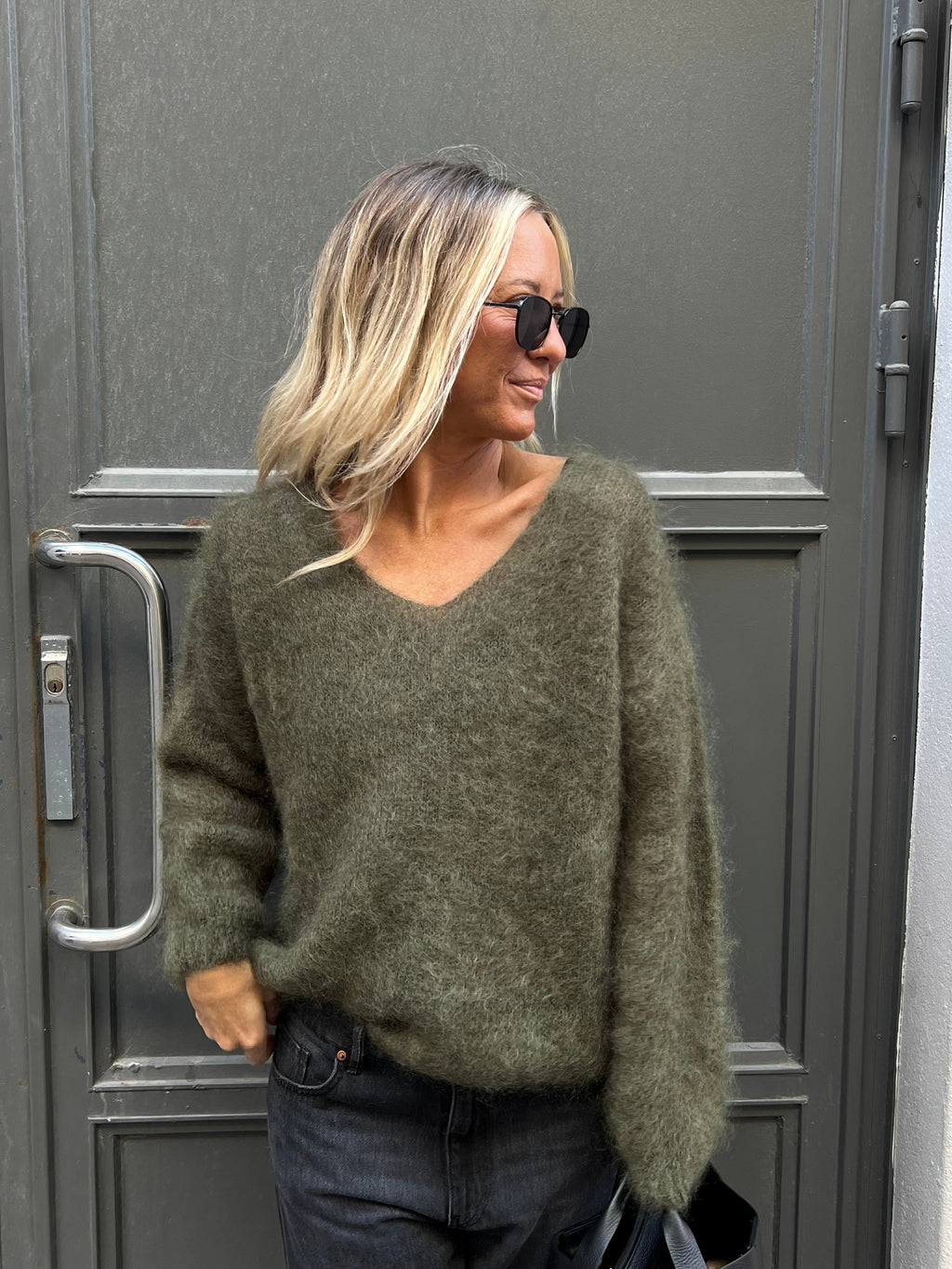 Roro Mohair Army V-Ring